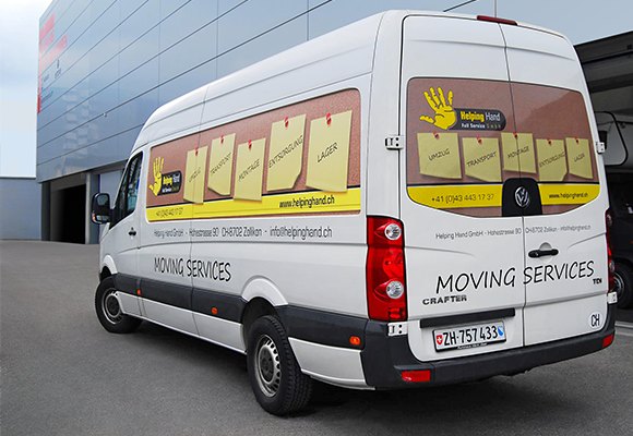 Moving Services Autobeschriftung